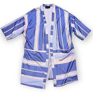 Luna Allegra MADE IN ITALY Luxury Designer Glitter Shiny Overcoat Shawl - Large